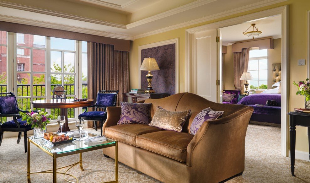 One bedroom suite with balcony   living room  custom www.intercontinentaldublin.ie