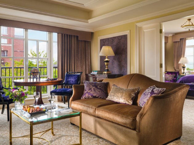 One bedroom suite with balcony   living room  custom www.intercontinentaldublin.ie